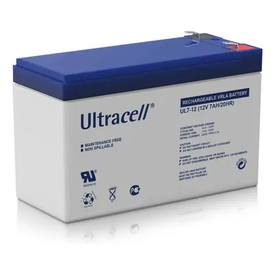 Batería Ultracell 12v 7AH