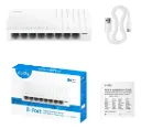 Switch 8 puertos Gigabit CUDY
