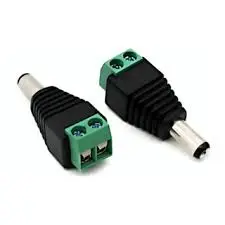 Terminal con bornera alimentación 12v macho DAHUA